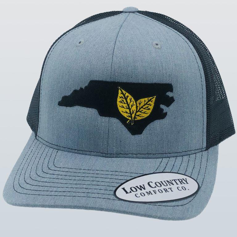 tobacco apparel North Carolina Tobacco Heather/Black Hat