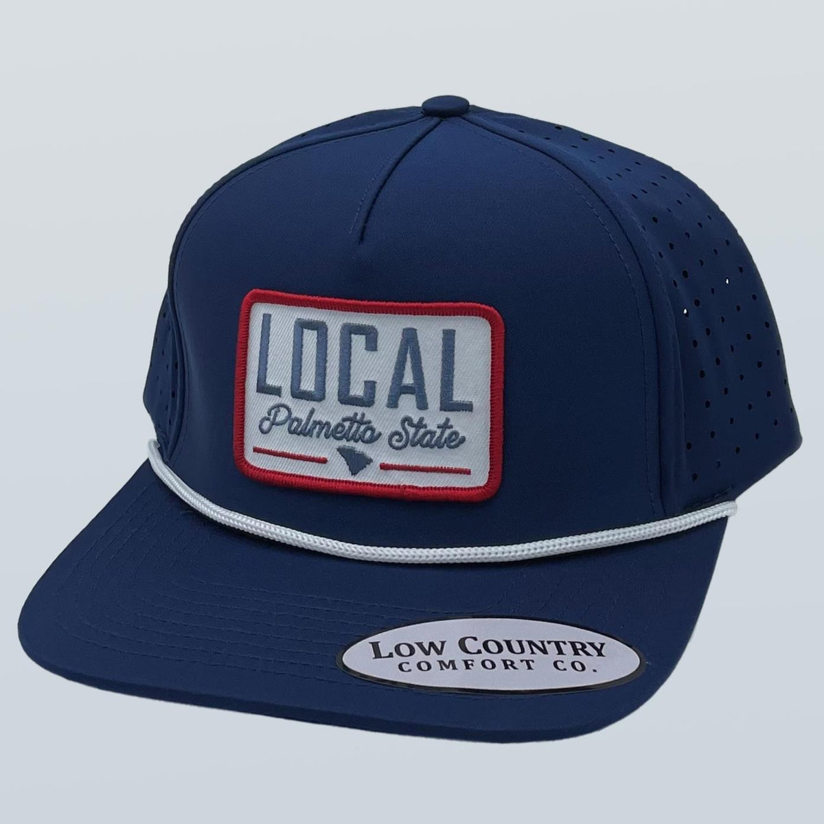 South Carolina Local Patch Performance Rope Navy Hat – Riverbed