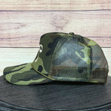 Bow Cream Foam Jungle Camo