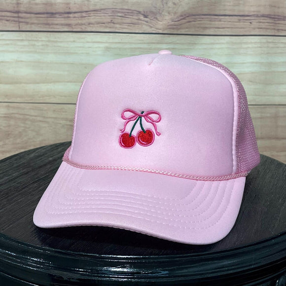 Twin Cherries Foam Pink