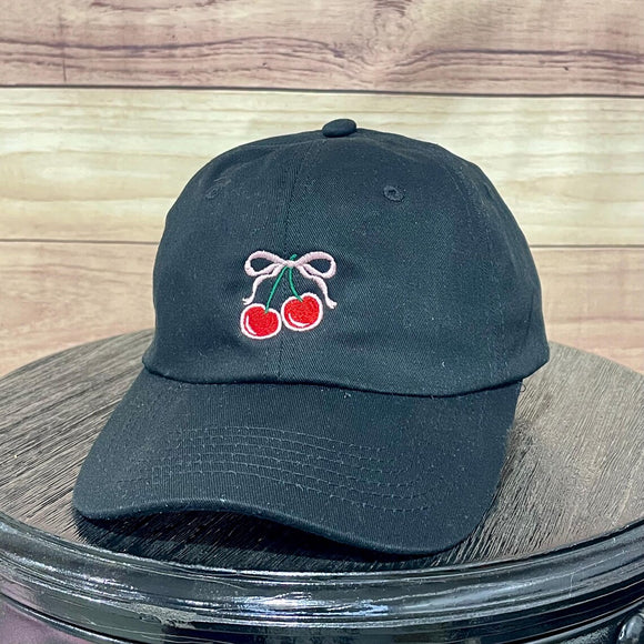 Twin Cherries Washed Black