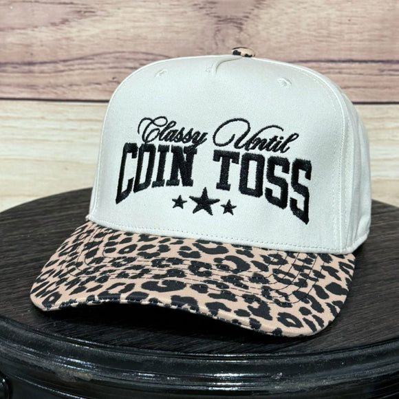 Classy Until Coin Toss Natural/Leopard