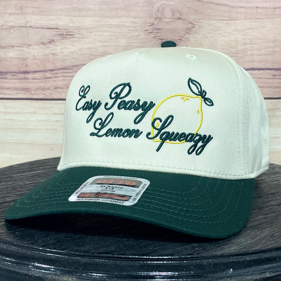 Easy Peasy Lemon Squeezy Natural/Dark Green