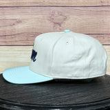 Mom 3D Puff Natural/Pastel Blue