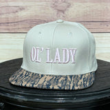Ol' Lady 3D Puff Beige/Lowland