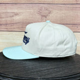 Mommy 3D Puff Natural/Pastel Blue