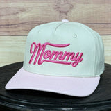 Mommy 3D Puff Natural/Pastel Pink