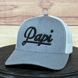 Papi 3D Puff Heather/White
