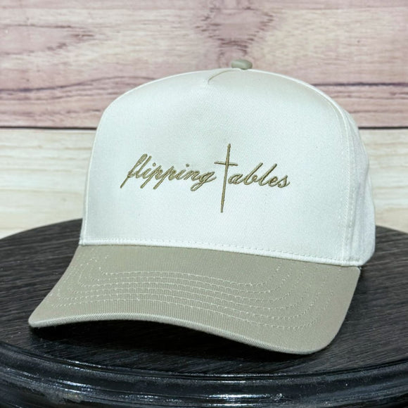 Flipping Tables Natural/Khaki