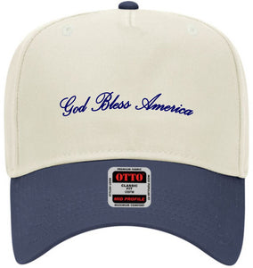 God Bless America Navy Natural/Navy