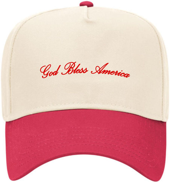 God Bless America Red Natural/Red