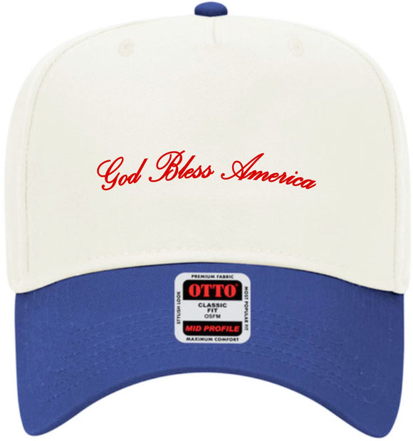 God Bless America Red Natural/Royal