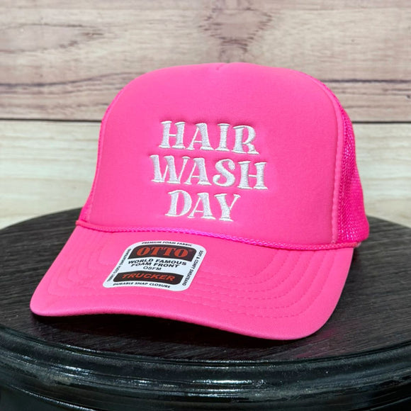 Hair Wash Day Foam Neon Pink