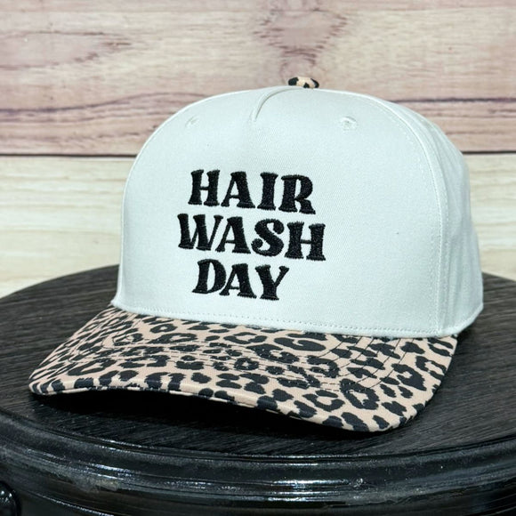 Hair Wash Day Natural/Leopard