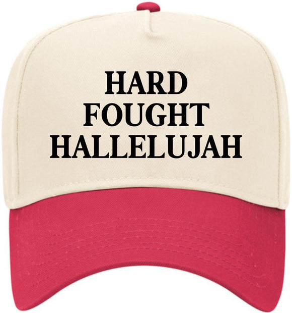 Hard Fought Hallelujah Natural/Red
