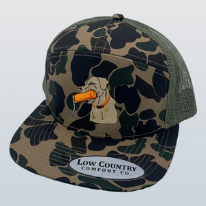 Shot Caller Yellow Dog Training Toy 7P Old School Camo/Loden