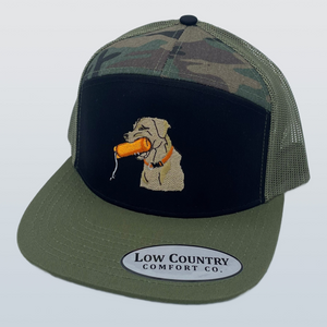 Shot Caller Yellow Dog Training Toy 7P Camo/Loden/Black