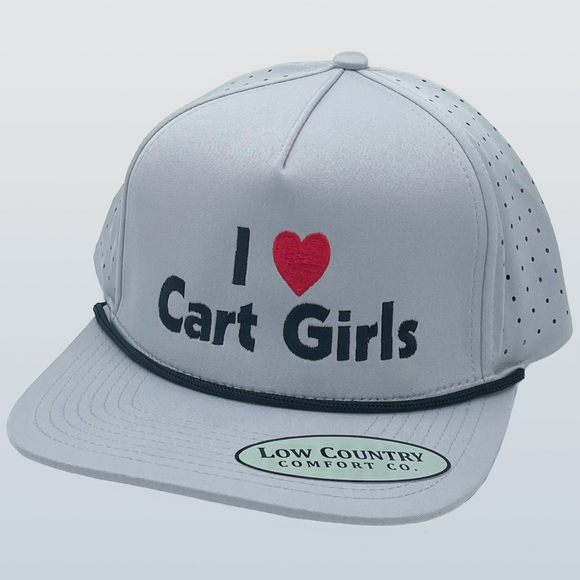 I heart Cart Girls 5Perf Grey