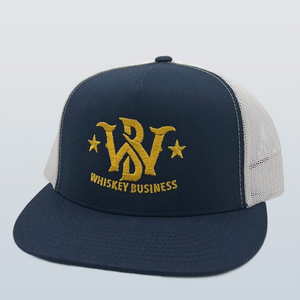 WB002B - 5Panel WB Stars Navy/White