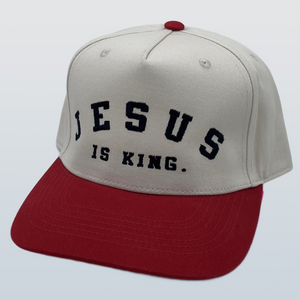 Jesus Is King Natural/Red