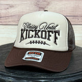 Classy Until Kickoff Foam Brown/Tan/Brown