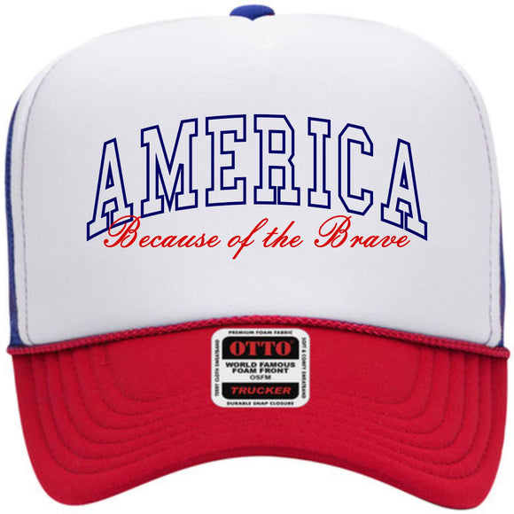 Land of the Free Foam Red/White/Blue