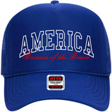 Land of the Free Foam Royal Blue