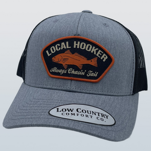 Local Hooker Chasin Tail Patch Hat Heather/Black