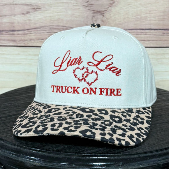 Liar Liar Truck on Fire Natural/Leopard