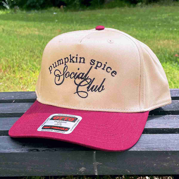 LP1 Pumpkin Spice Social Club Maroon/Khaki