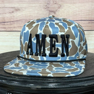 Amen 5perf Blue Old School Camo