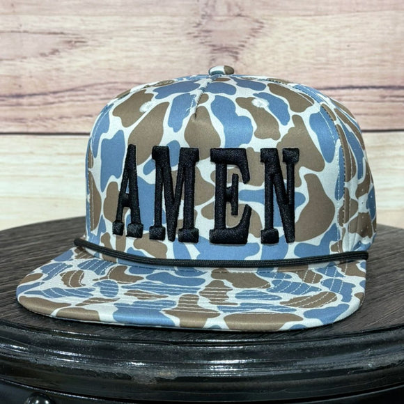 Amen 5perf Blue Old School Camo