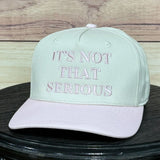 Not That Serious Natural/Pastel Pink