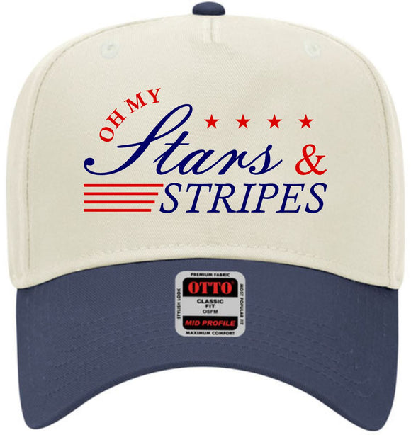 Oh My Stars Natural/Navy