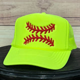 Threads 3d Puff Foam Neon Yellow