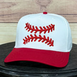 Threads 3d Puff White/Red