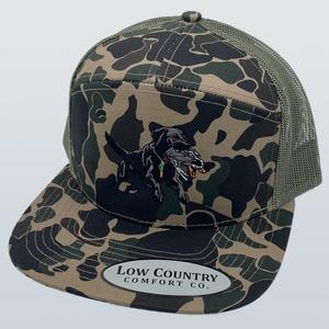 Leaping Lab 7Panel Old School Camo/Loden