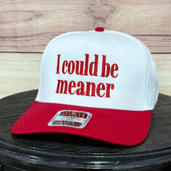 I Could Be Meaner White/Red