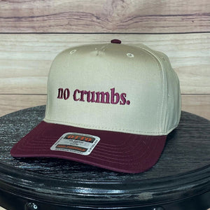 No Crumbs Maroon/Khaki