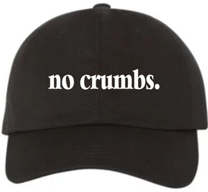 No Crumbs Washed Black