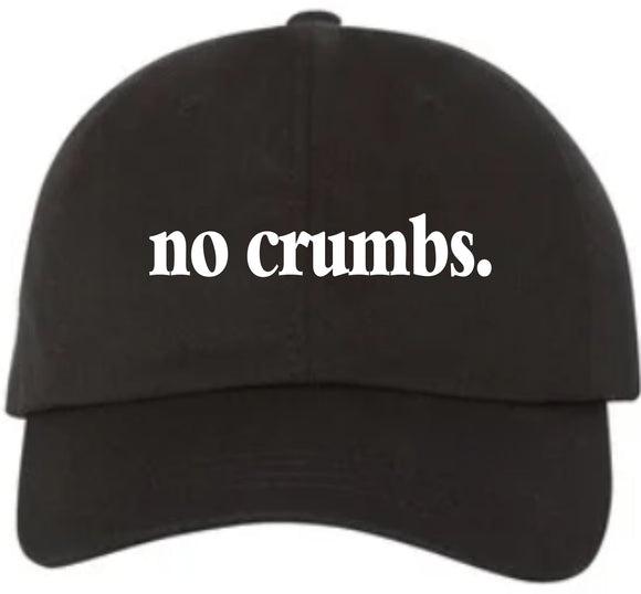 No Crumbs Washed Black