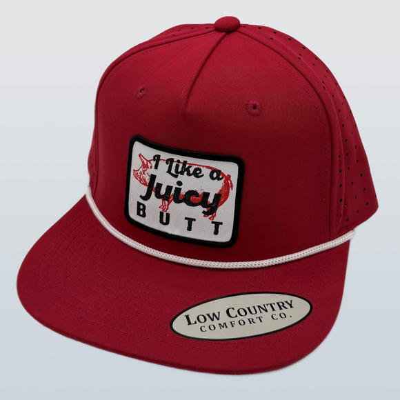 Juicy Butt Wvn Patch 5perf Cardinal