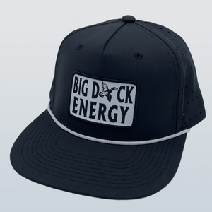 Big Duck Energy Black Patch 5Perf Black White Rope