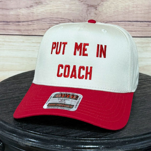 Put Me In Coach Natural/Red