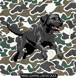 102 Brown Camo Crew - Embroidered Left Chest