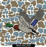 103 Blue Camo Crew - Embroidered Left Chest