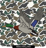 102 Brown Camo Crew - Embroidered Left Chest
