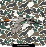 102 Brown Camo Crew - Embroidered Left Chest