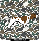 102 Brown Camo Crew - Embroidered Left Chest