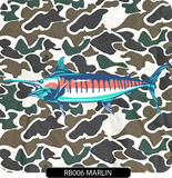 102 Brown Camo Crew - Embroidered Left Chest